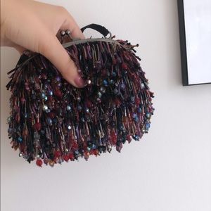 Mini beaded bag